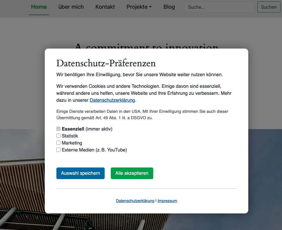 Cookie-Hinweis mit Auswahlmöglichkeiten in WordPress einbauen (ohne Plugin)